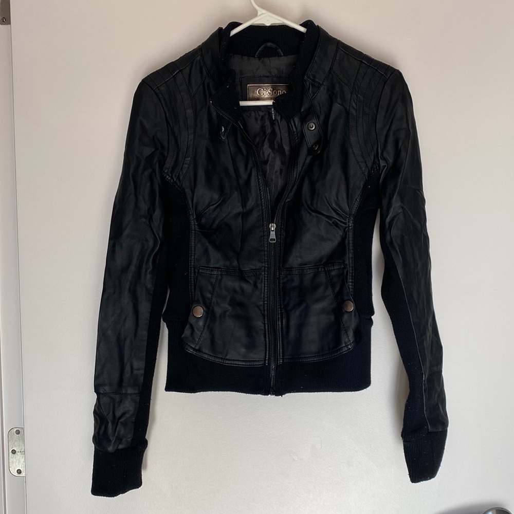 Women’s Cavalini leather jacket
